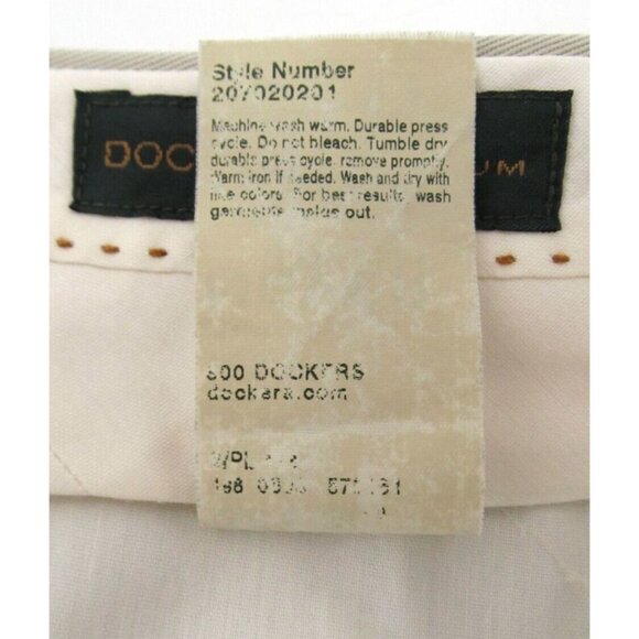 Dockers Premium Men’s 36x29 Khaki Pants Bundle – Pleated Relaxed Fit - Picture 9 of 16